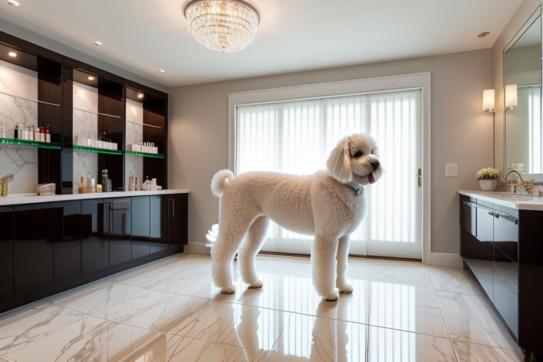 Chó Poodle – Bí Quyết Giữ Lông Luôn Bồng Bềnh, Không Rối
