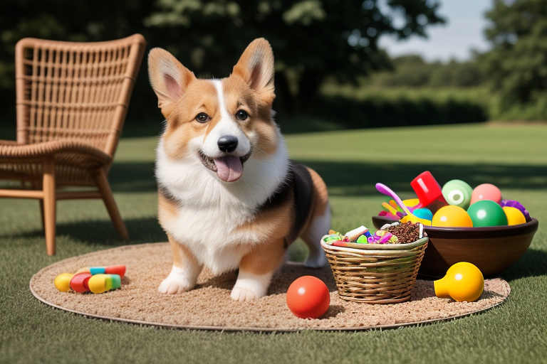 Cách Giúp Chó Corgi Giữ Dáng Khi Ít Vận Động