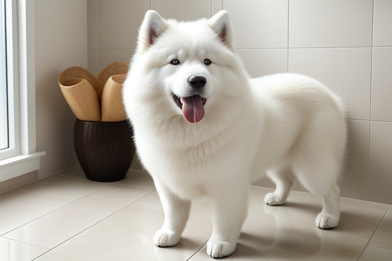 Cách Giúp Chó Samoyed Tránh Viêm Da Khi Ở Vùng Nóng Ẩm
