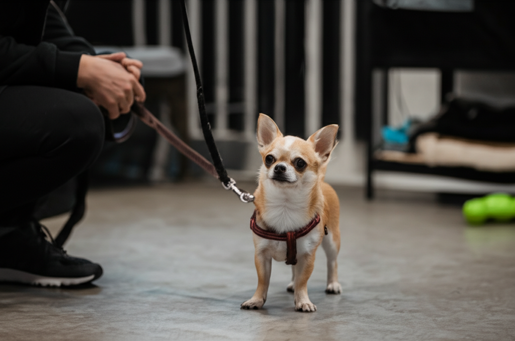 Chihuahua – Làm quen với người lạ và các con vật khác