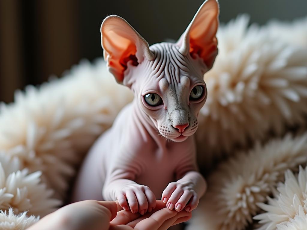 Mèo Sphynx – Không lông, không lạnh lẽo, chỉ có “chất riêng”
