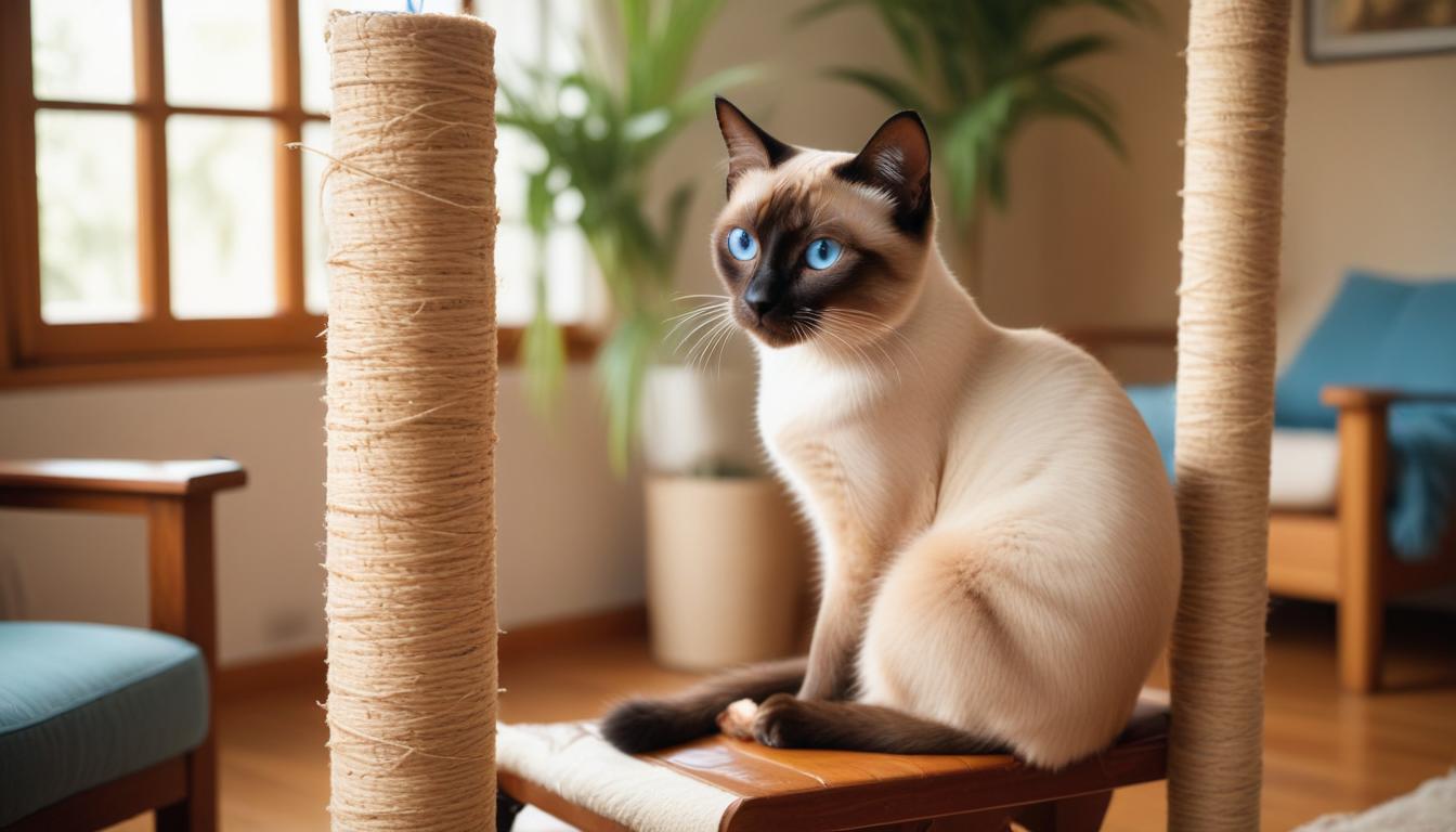Bí Mật Giúp Mèo Siamese Tránh Cào Đồ Đạc: Giải Pháp Hiệu Quả Cho Chủ Nuôi