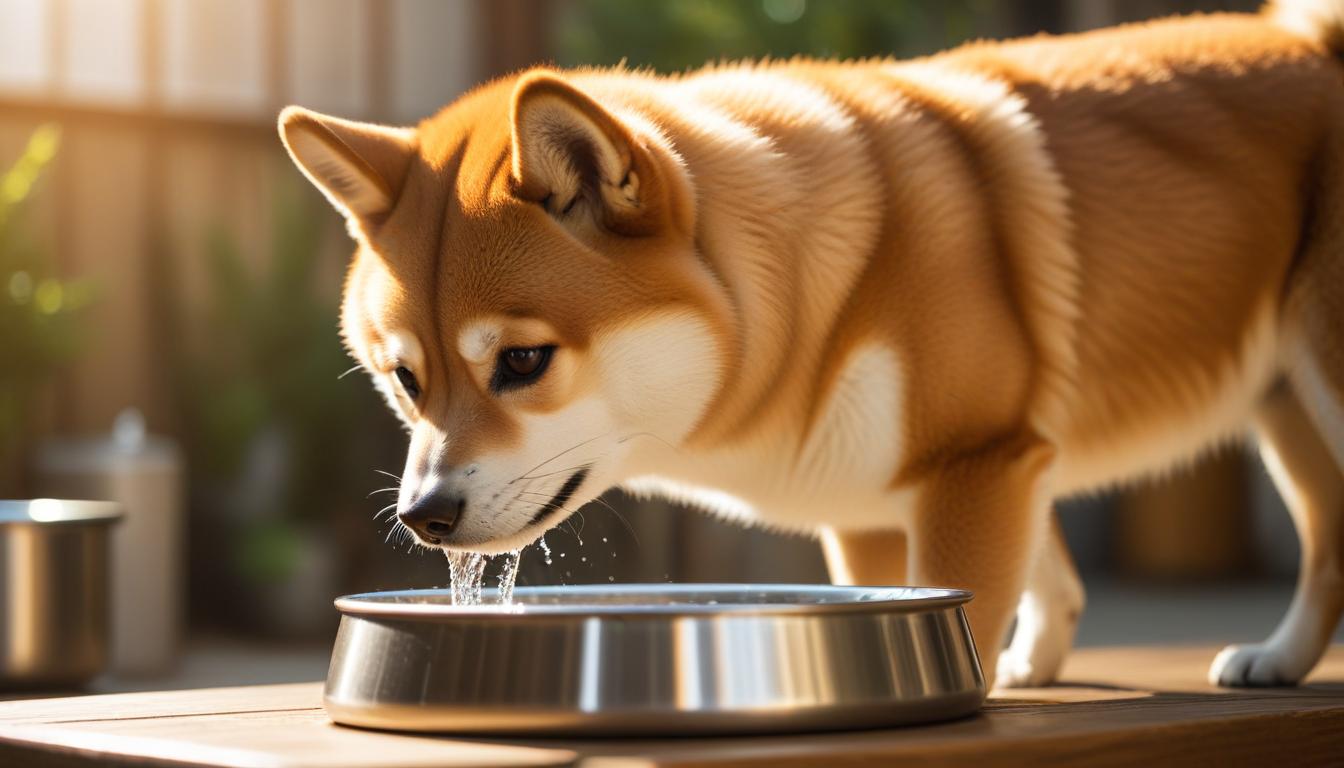 Cách Đảm Bảo Shiba Inu Uống Đủ Nước Mỗi Ngày: Hướng Dẫn Chi Tiết