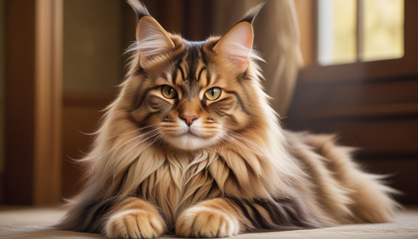 Giữ Da Mèo Maine Coon Khỏe Mạnh Với Dầu Gội Phù Hợp