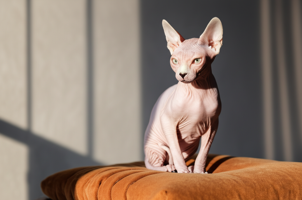 Mèo Sphynx – Dưỡng da cho mèo không lông: Có thật sự cần thiết?