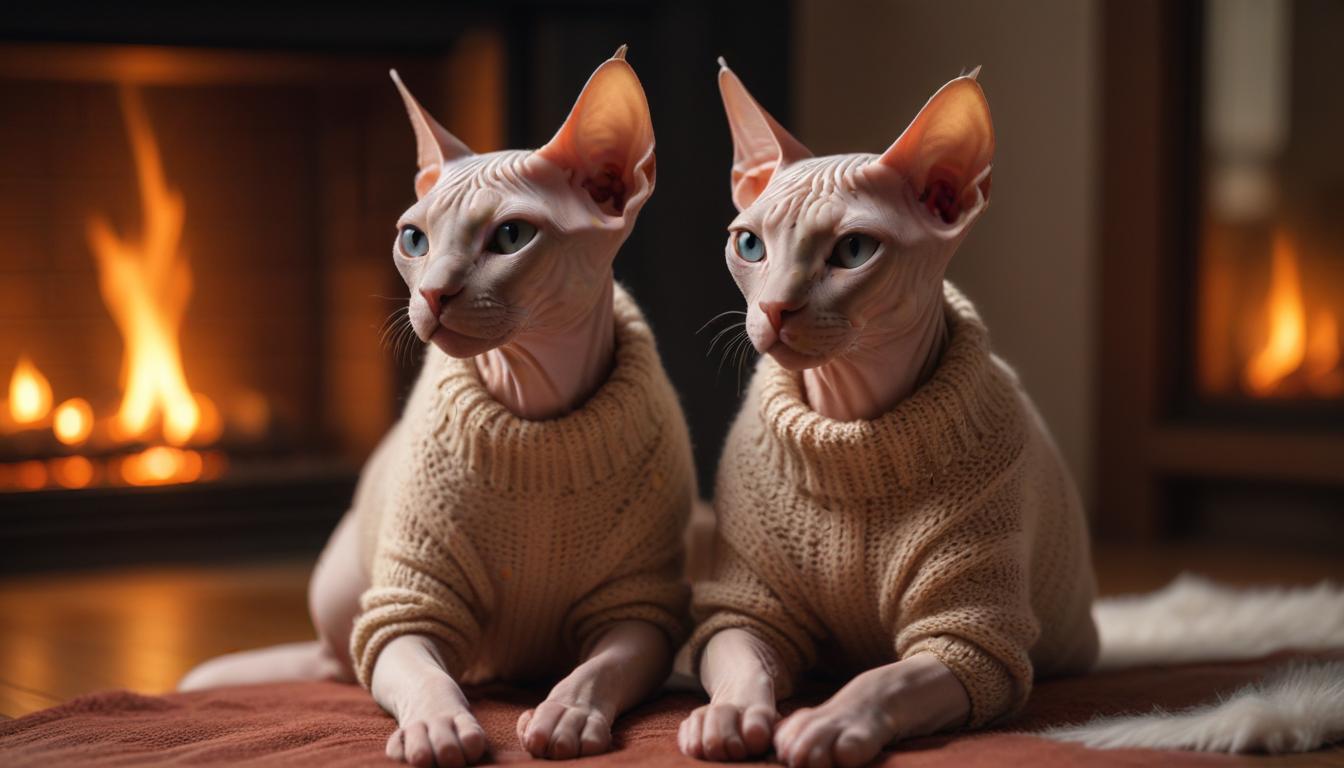 Giữ Mèo Sphynx Ấm Áp Trong Mùa Đông: Hướng Dẫn Chi Tiết