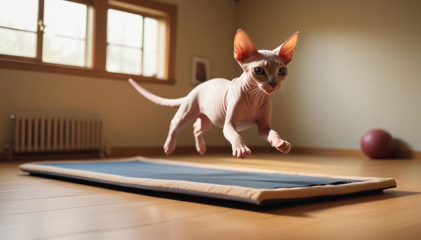 Bí Quyết Huấn Luyện Mèo Sphynx Nhảy Cao: Từ Cơ Bản Đến Nâng Cao