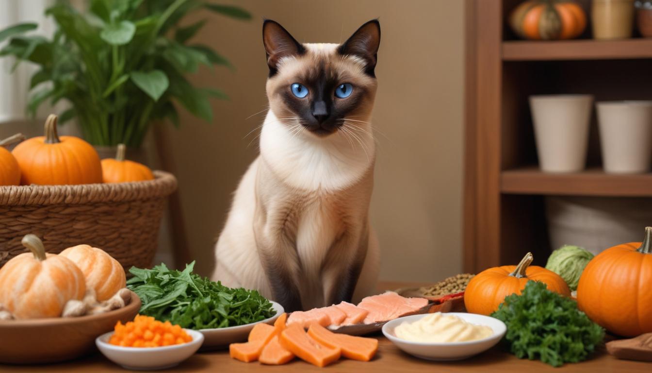 Hỗ Trợ Tiêu Hóa Cho Mèo Siamese Bằng Thực Phẩm Tự Nhiên: Giải Pháp An Toàn Và Hiệu Quả