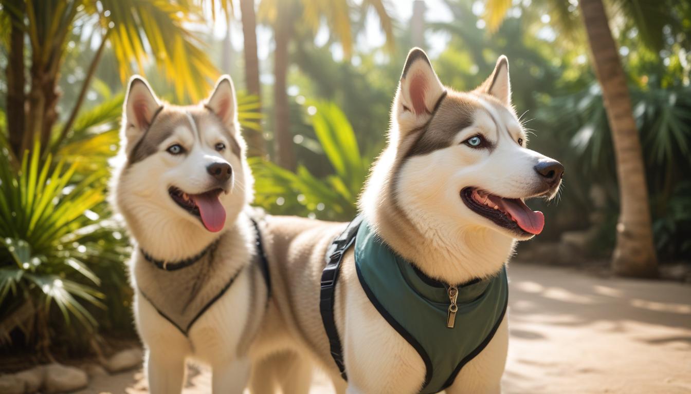 Giữ Husky Mát Mẻ Trong Mùa Hè Nóng Bức: Bí Quyết Chăm Sóc Từ Chuyên Gia