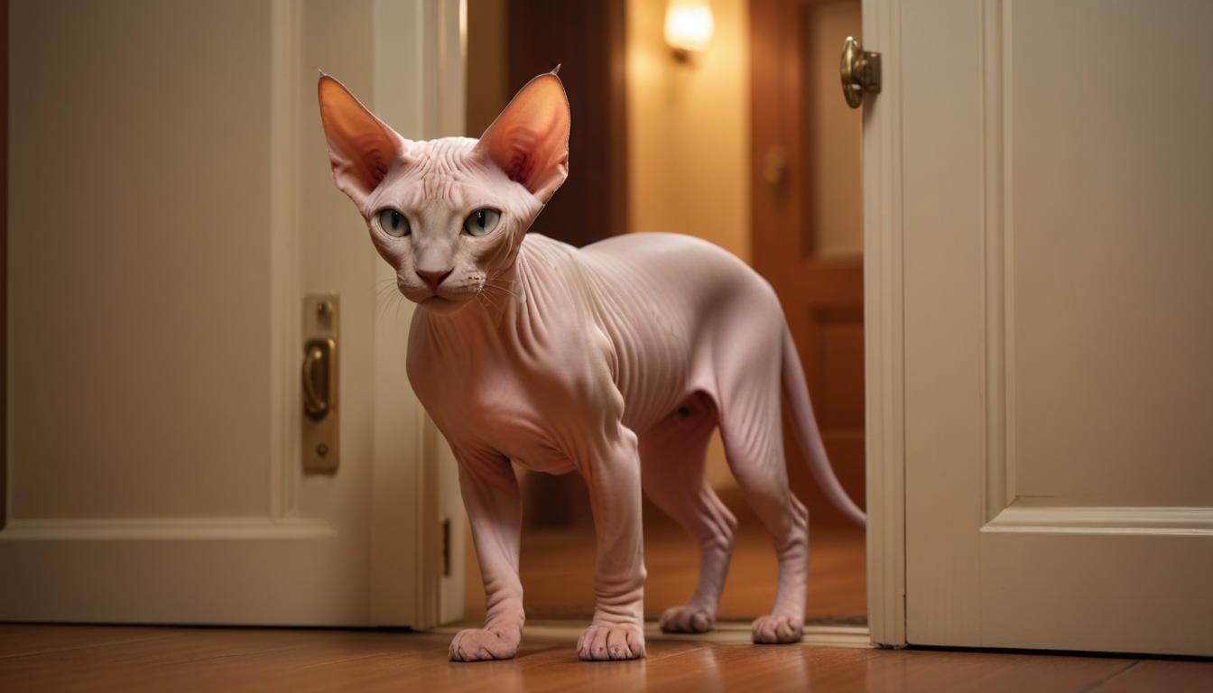 Dạy Mèo Sphynx Sử Dụng Cửa Lật An Toàn: Hướng Dẫn Chi Tiết