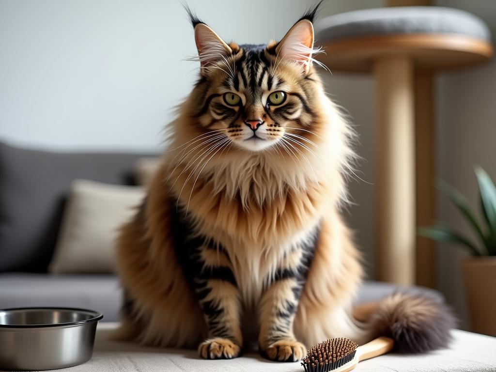 Mèo Maine Coon – Hướng Dẫn Chăm Sóc Khi Mèo Đạt Kích Thước Trưởng Thành
