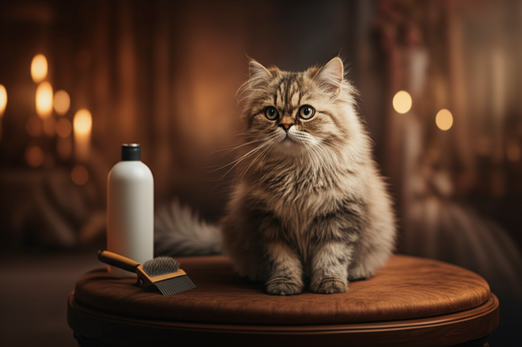 Chăm sóc lông dài cho Mèo Ba Tư – Bí quyết tránh rối và bết