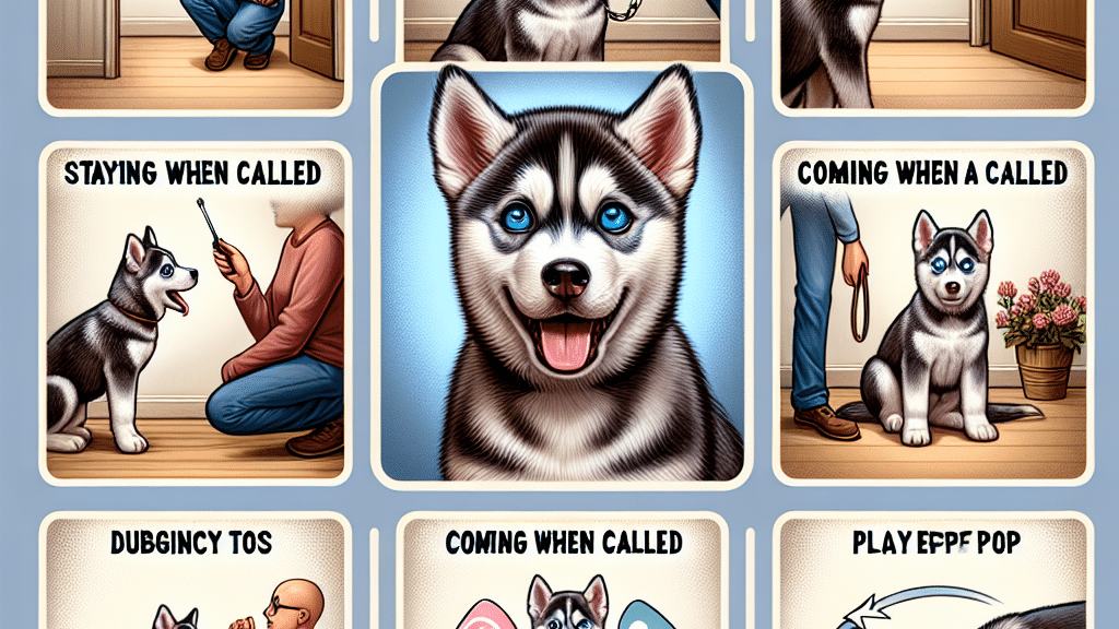 Husky quá tăng động? Cách dạy Husky nghe lệnh cơ bản