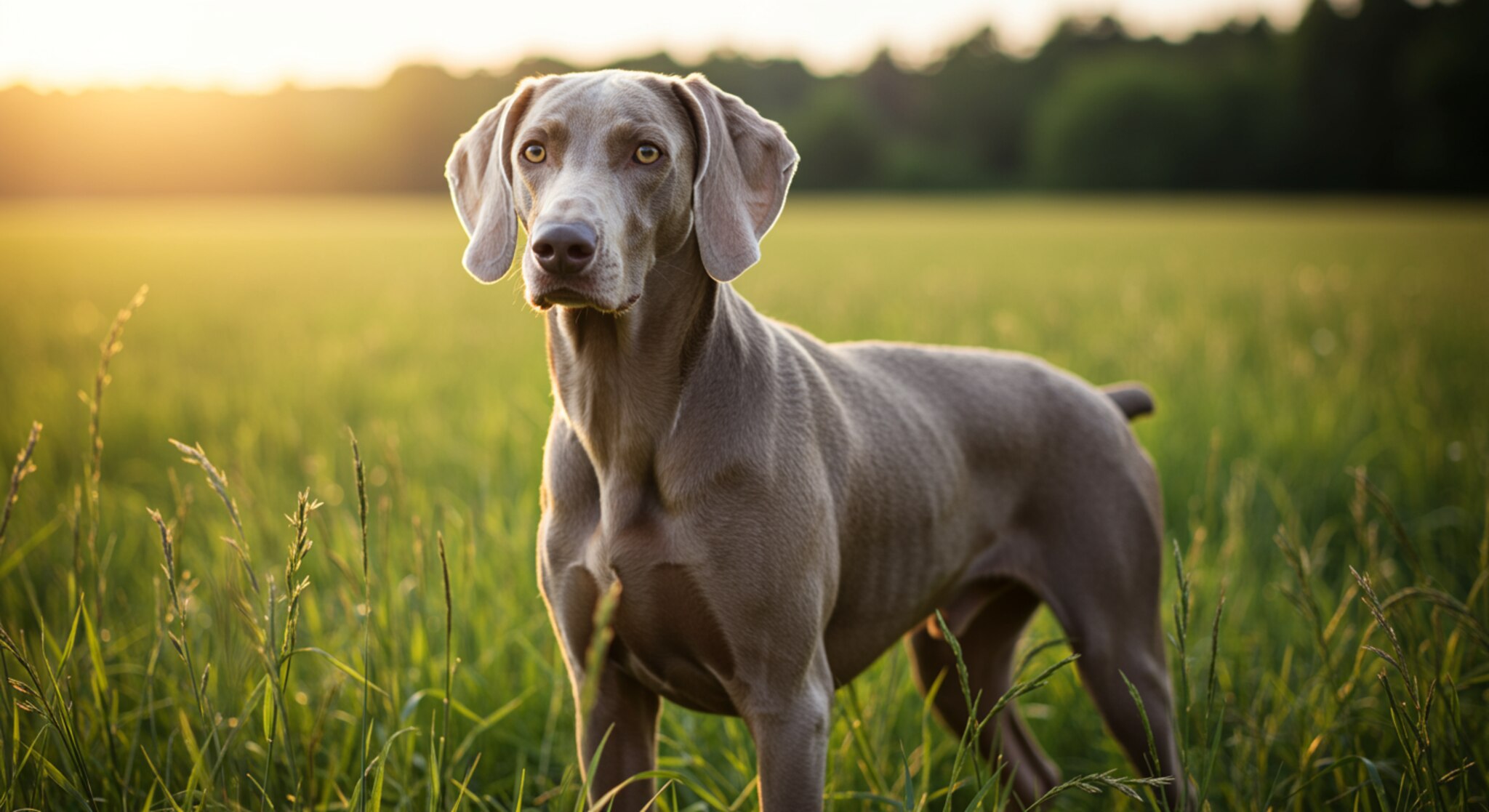 Weimaraner – “Bóng Ma Xám” Trung Thành Và Cần Vận Động Cao