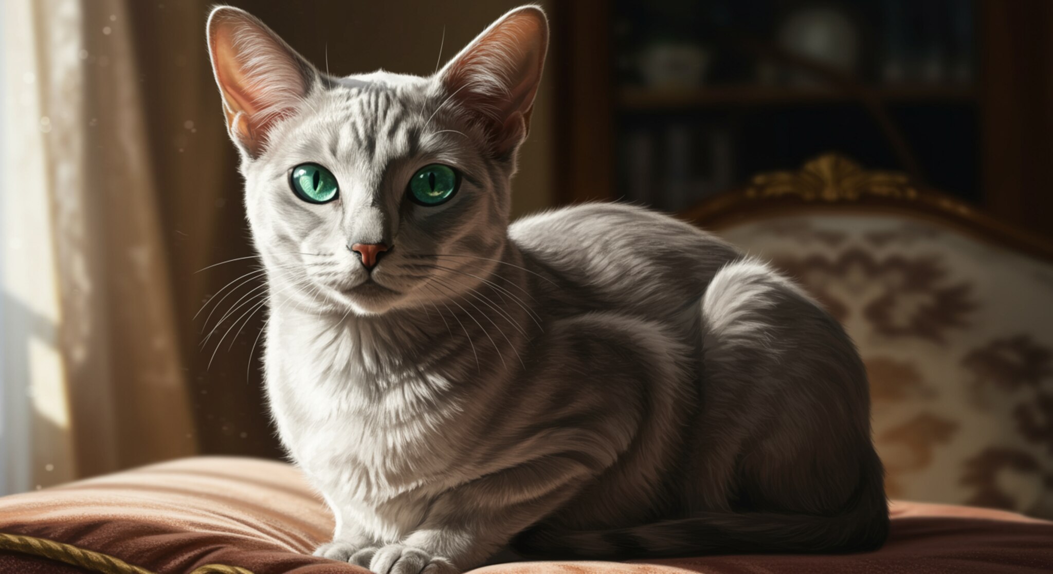 Mèo Korat – Chăm sóc bộ lông ngắn và vệ sinh răng miệng đúng cách