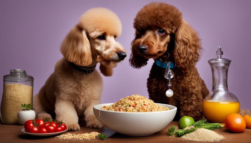 Chế Độ Ăn Uống Lý Tưởng Cho Poodle: Bí Quyết Giữ Lông Xoăn Bóng Mượt