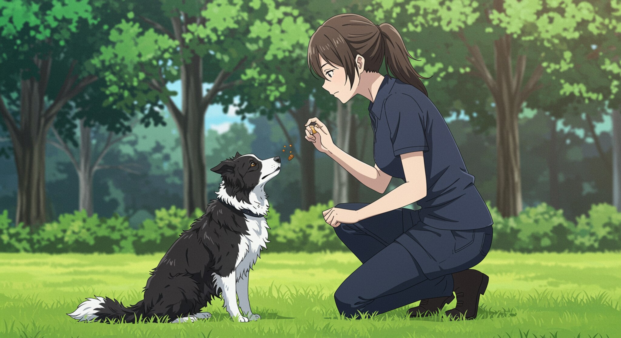 Huấn luyện chó Border Collie – Kiểm soát năng lượng và tăng cường sự tập trung