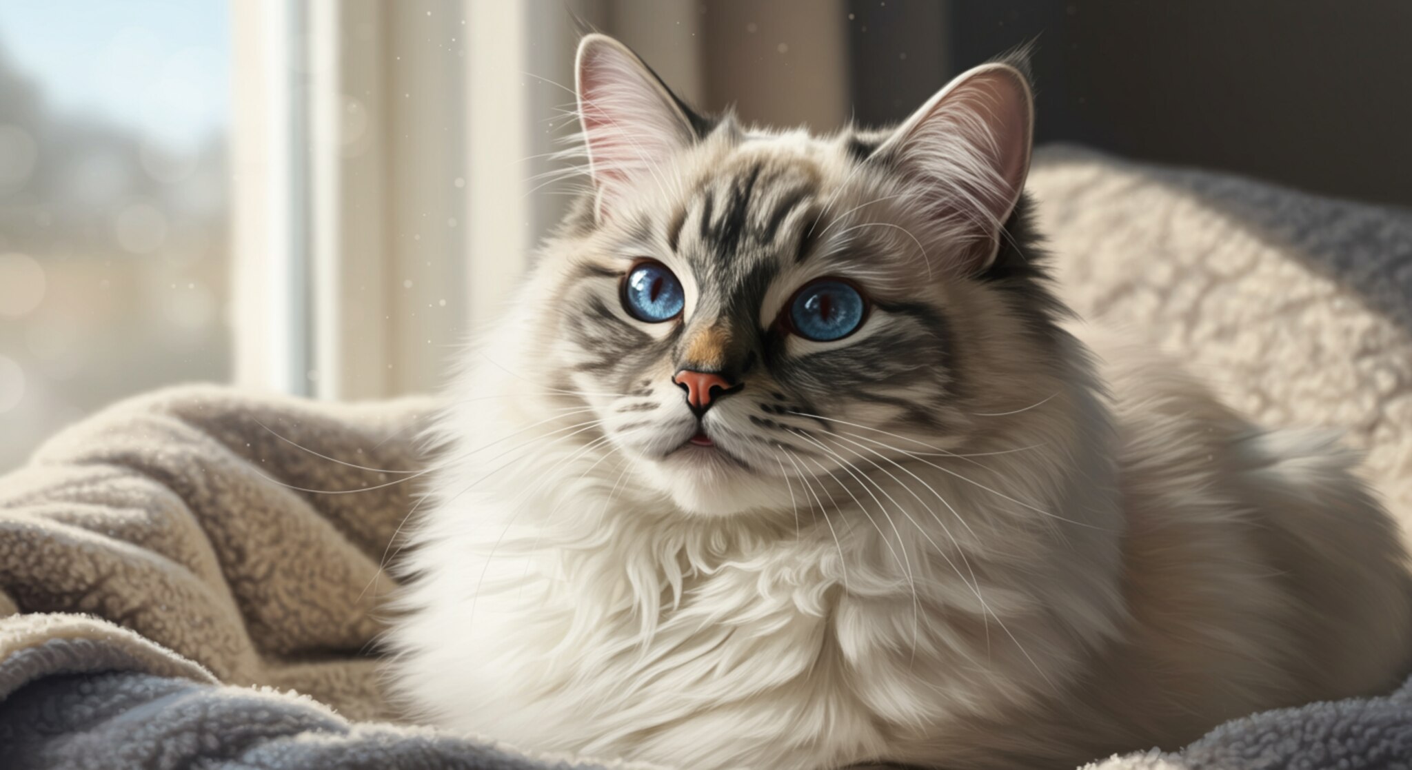 Mèo Ragdoll – Chăm sóc lông dài và tính cách hiền lành