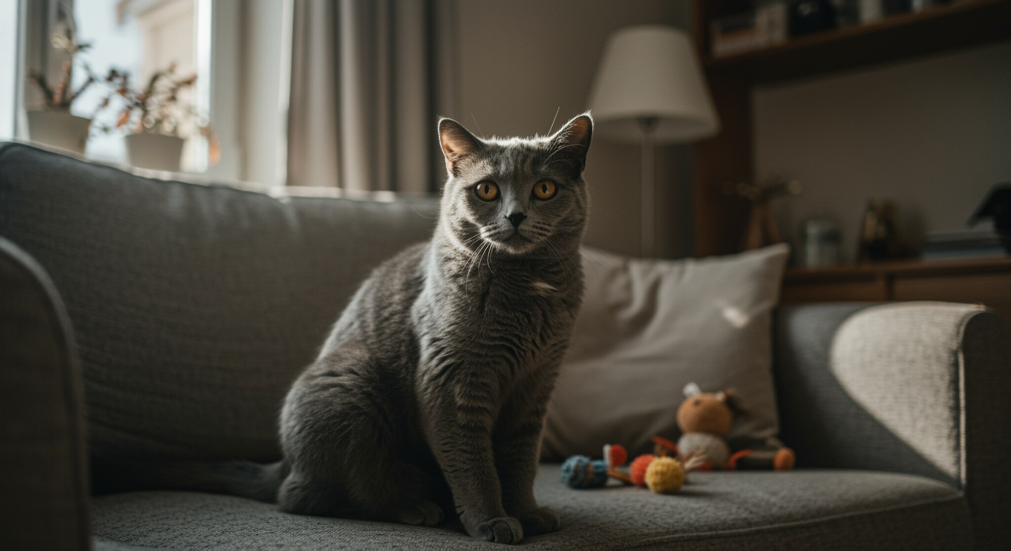 Huấn Luyện Mèo Chartreux Không “Phá” Khi Bạn Vắng Nhà