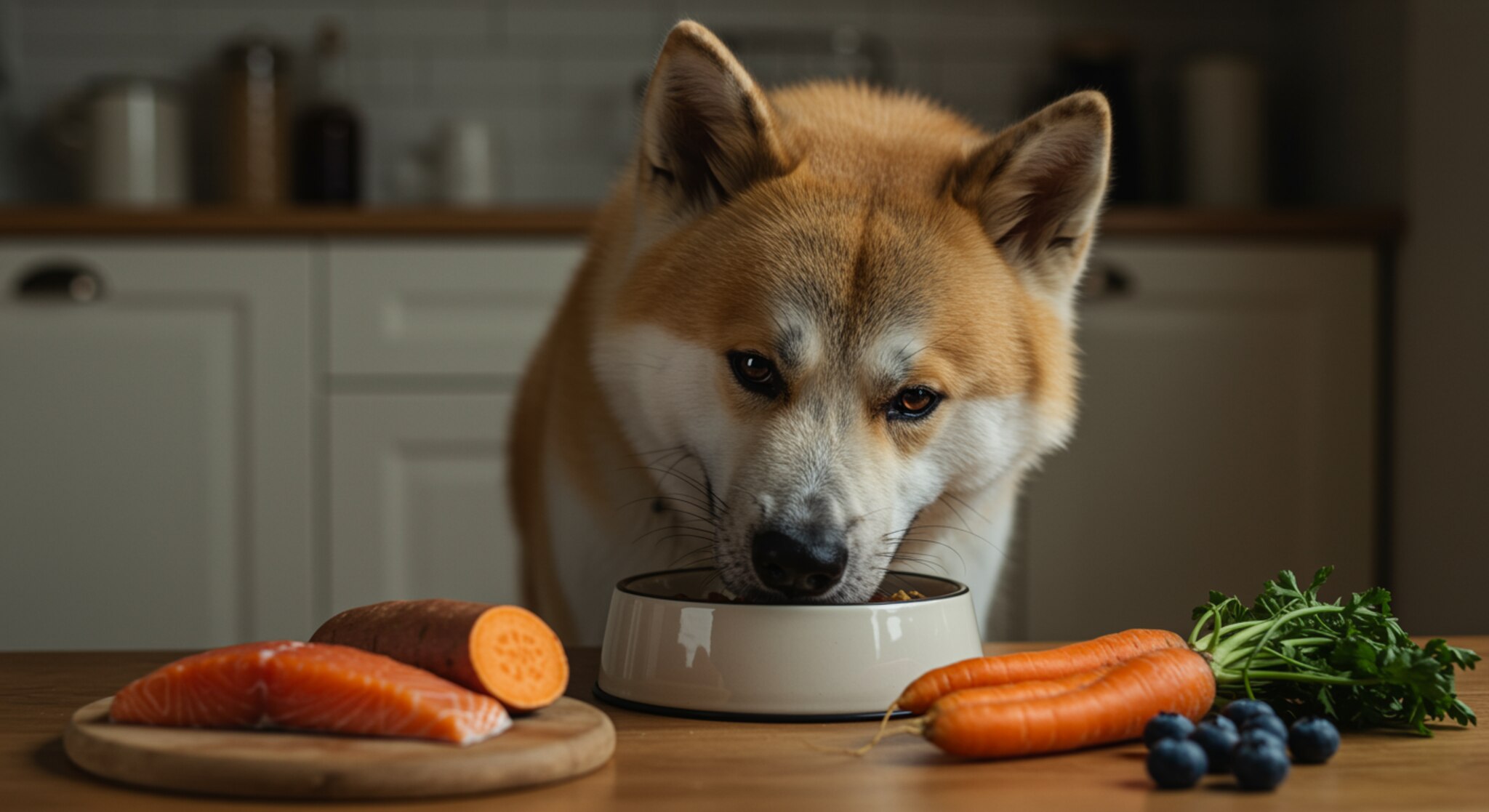 Tăng Sức Đề Kháng Cho Chó Akita Bằng Thực Phẩm Tự Nhiên