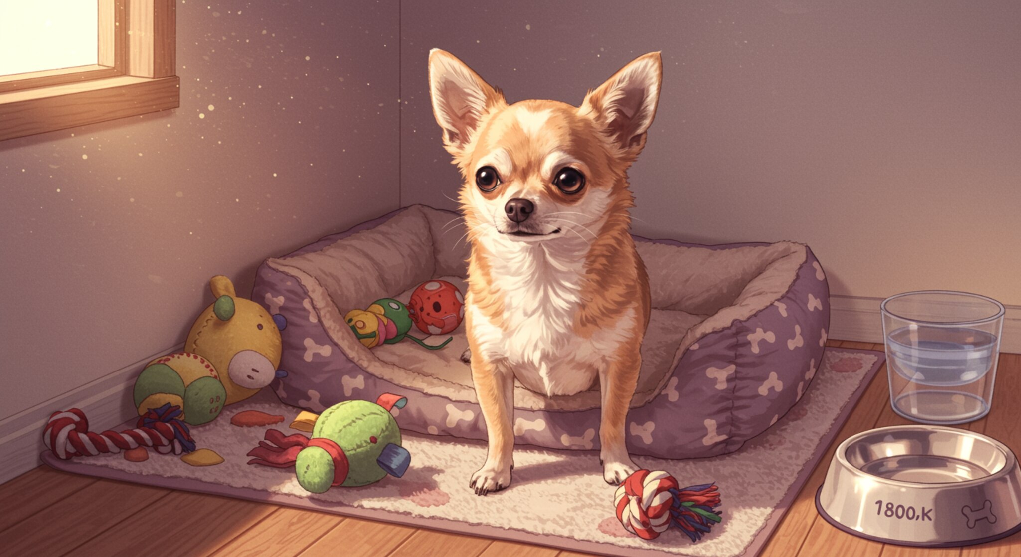 Cách chăm sóc chó Chihuahua trong không gian nhỏ