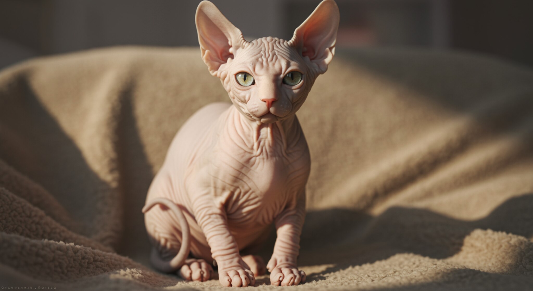 Giống mèo Sphynx: Không lông và tính cách thân thiện