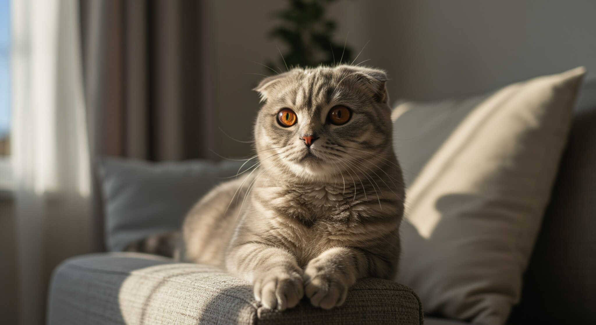 Mèo Scottish Fold – Đôi tai gập dễ thương