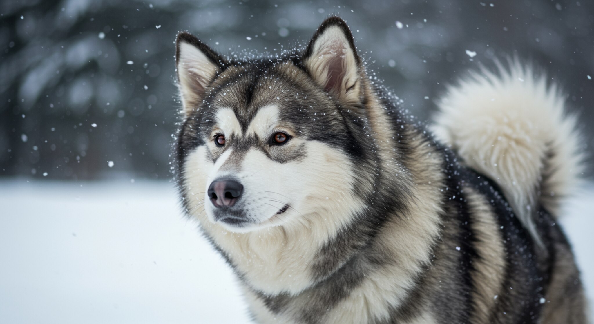 Chó Alaskan Malamute – Chăm sóc bộ lông dày và chế độ ăn uống hợp lý