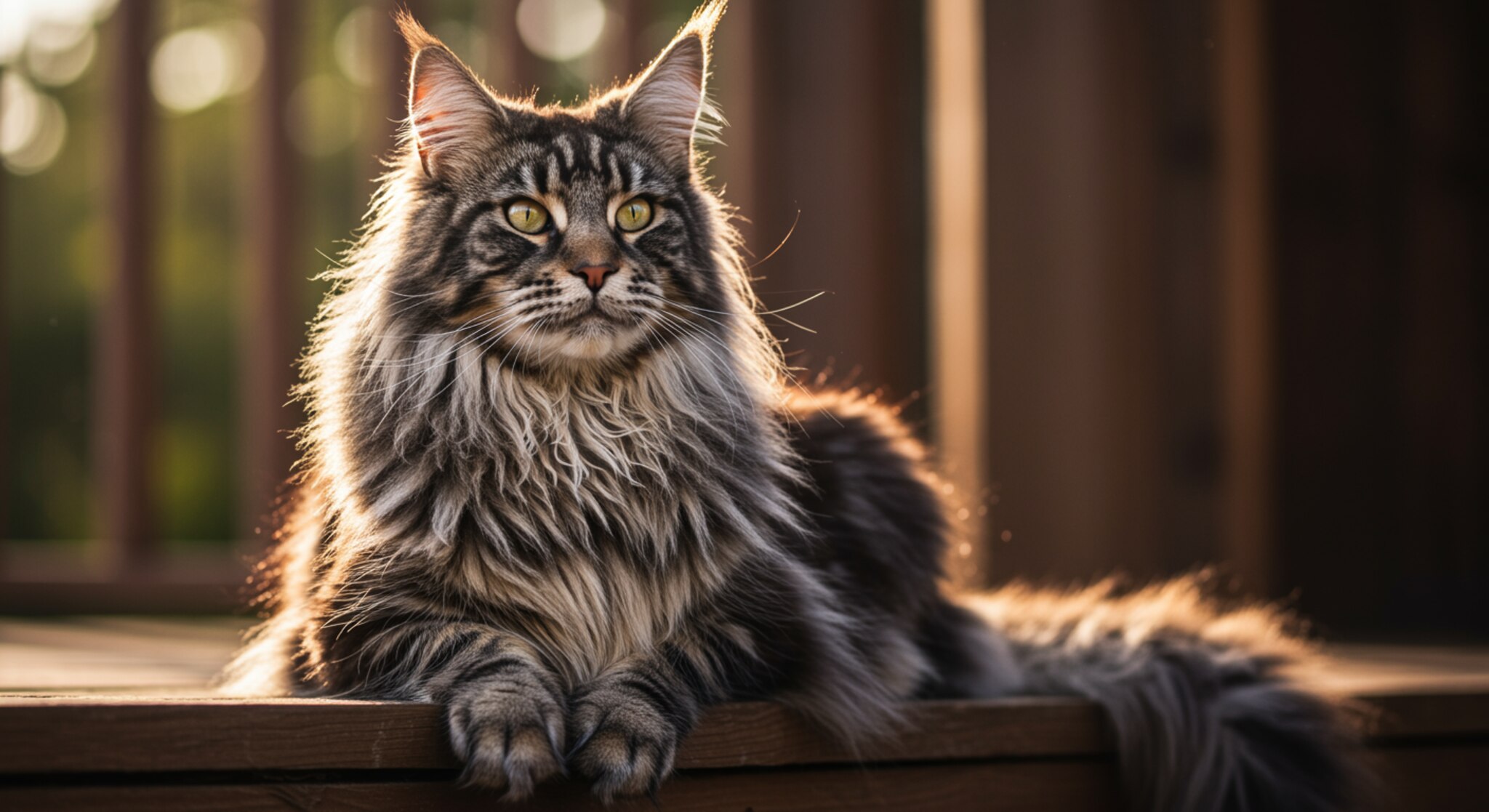 Mèo Maine Coon – Chăm sóc lông dài và kích thước lớn