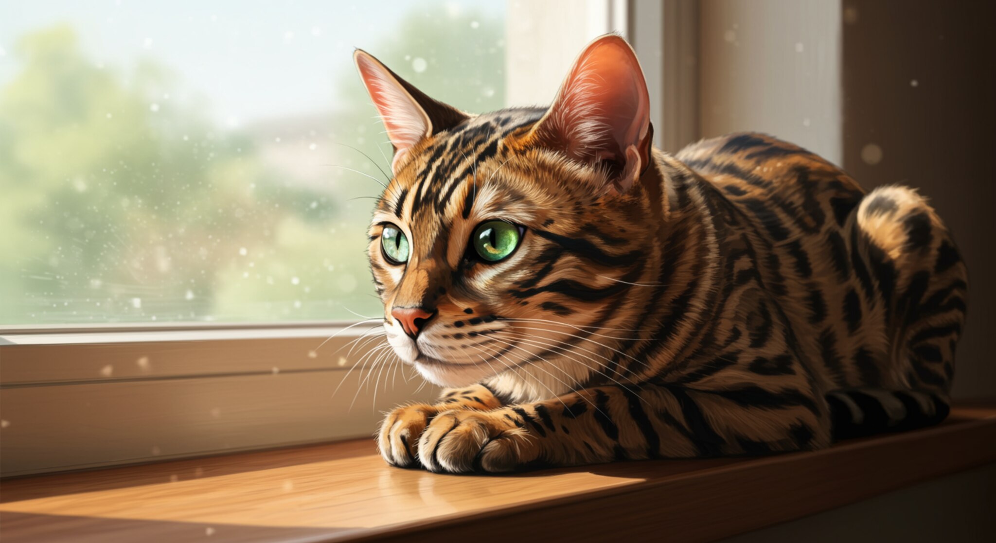 Mèo Bengal – Vẻ đẹp hoang dã trong nhà