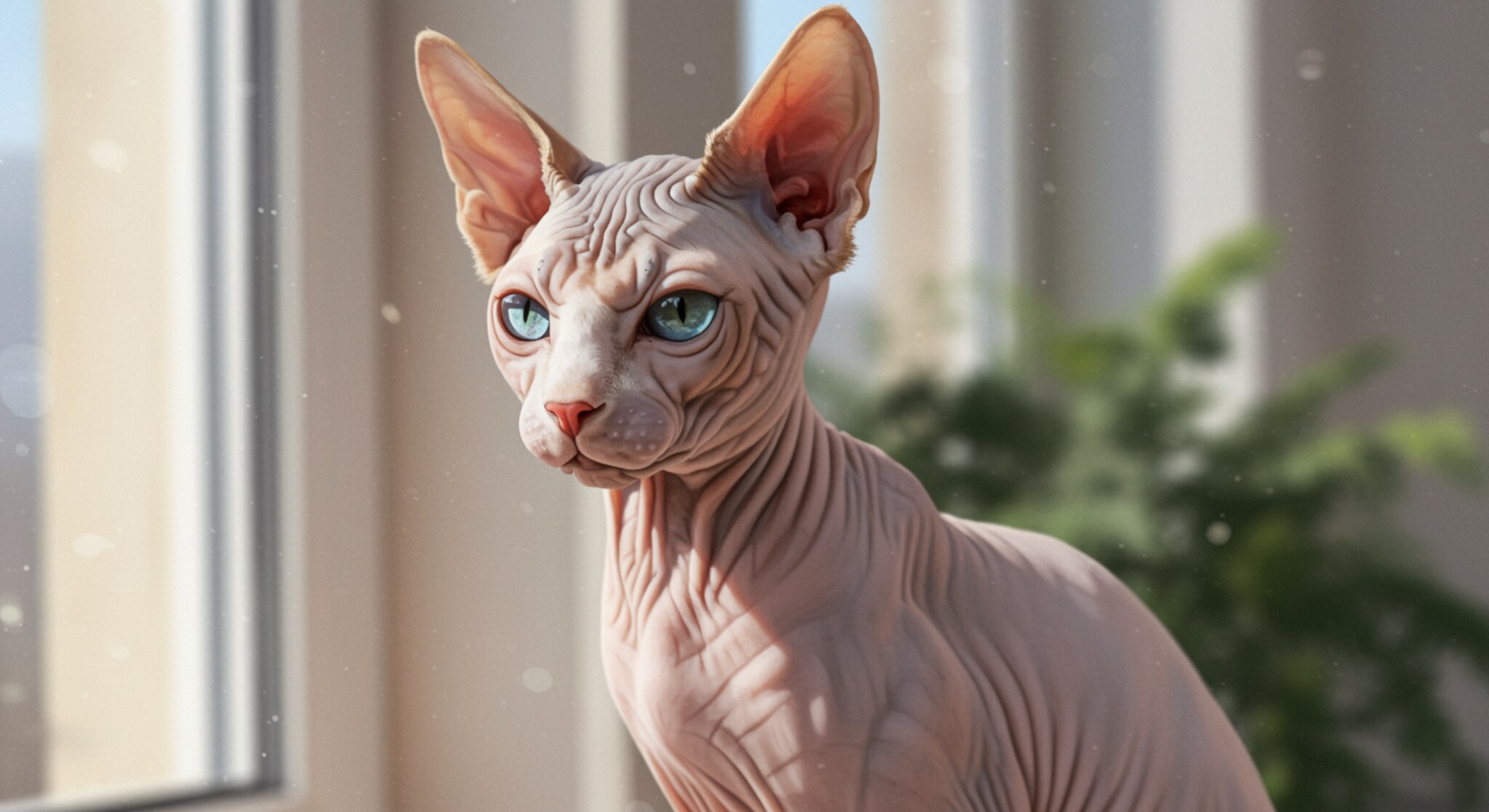 Mèo Sphynx – Chăm sóc da không lông và phòng ngừa các vấn đề da liễu