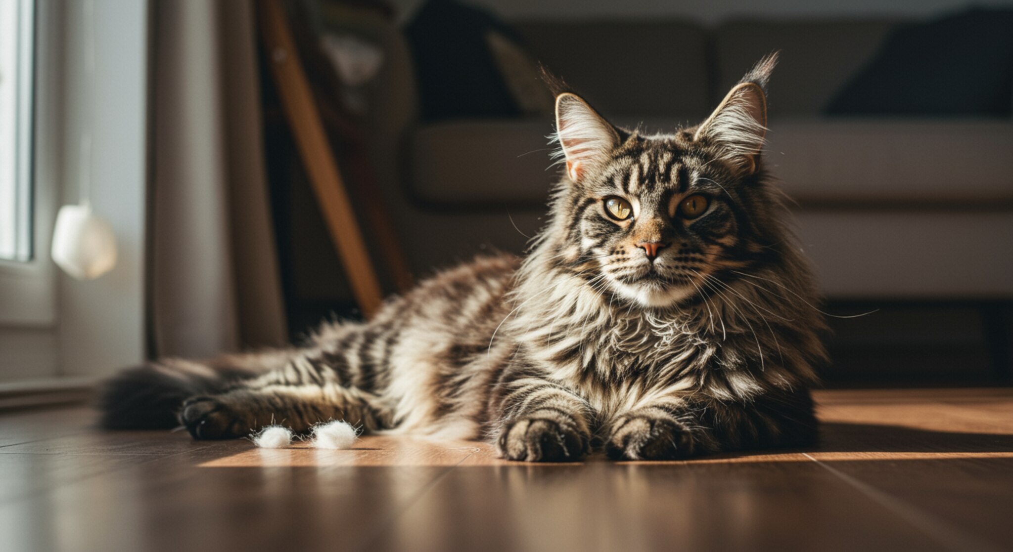 Cách Giúp Mèo Maine Coon Giảm Rụng Lông Vào Mùa Hè