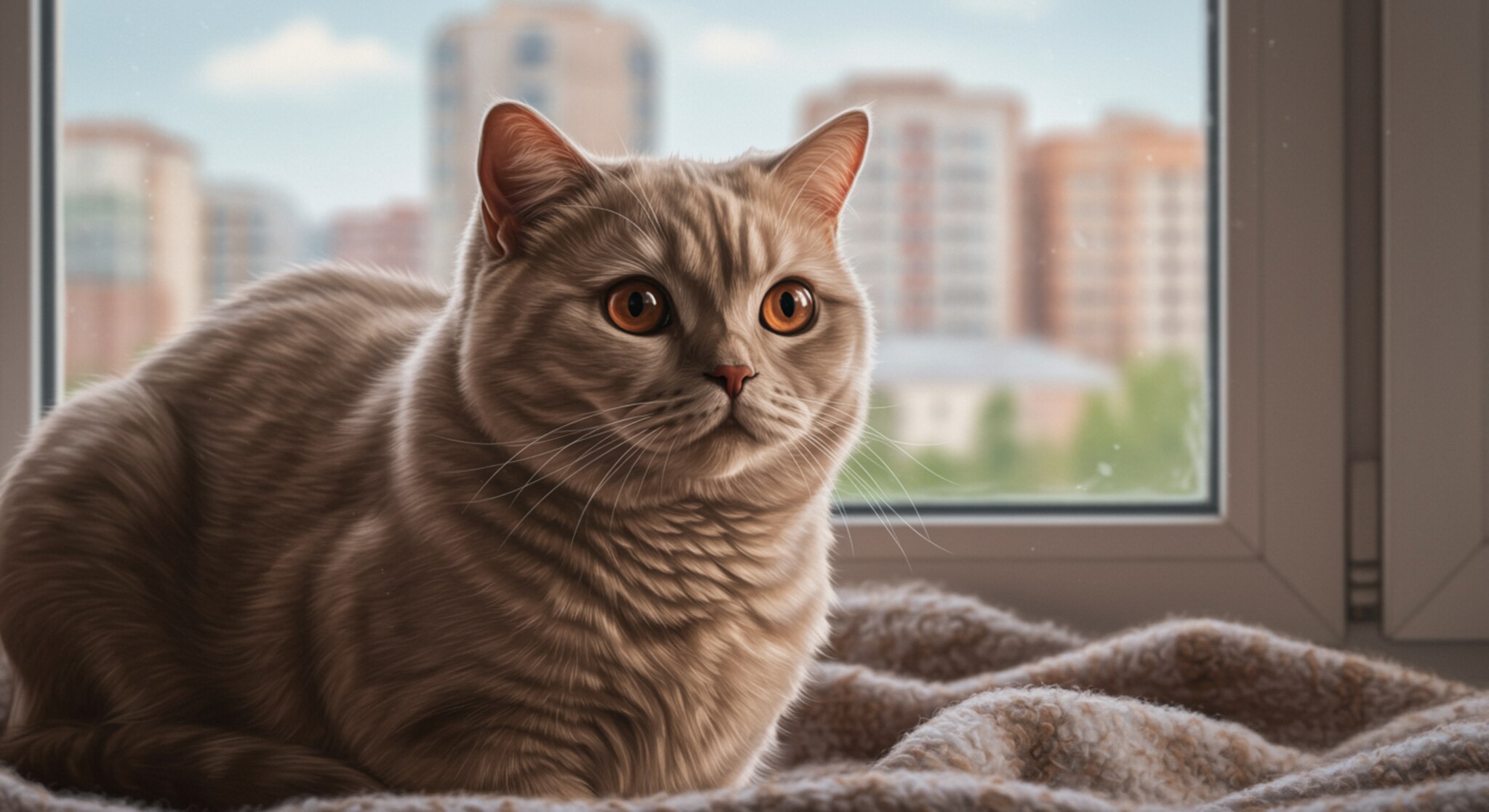 Cách chăm sóc mèo British Shorthair trong môi trường đô thị