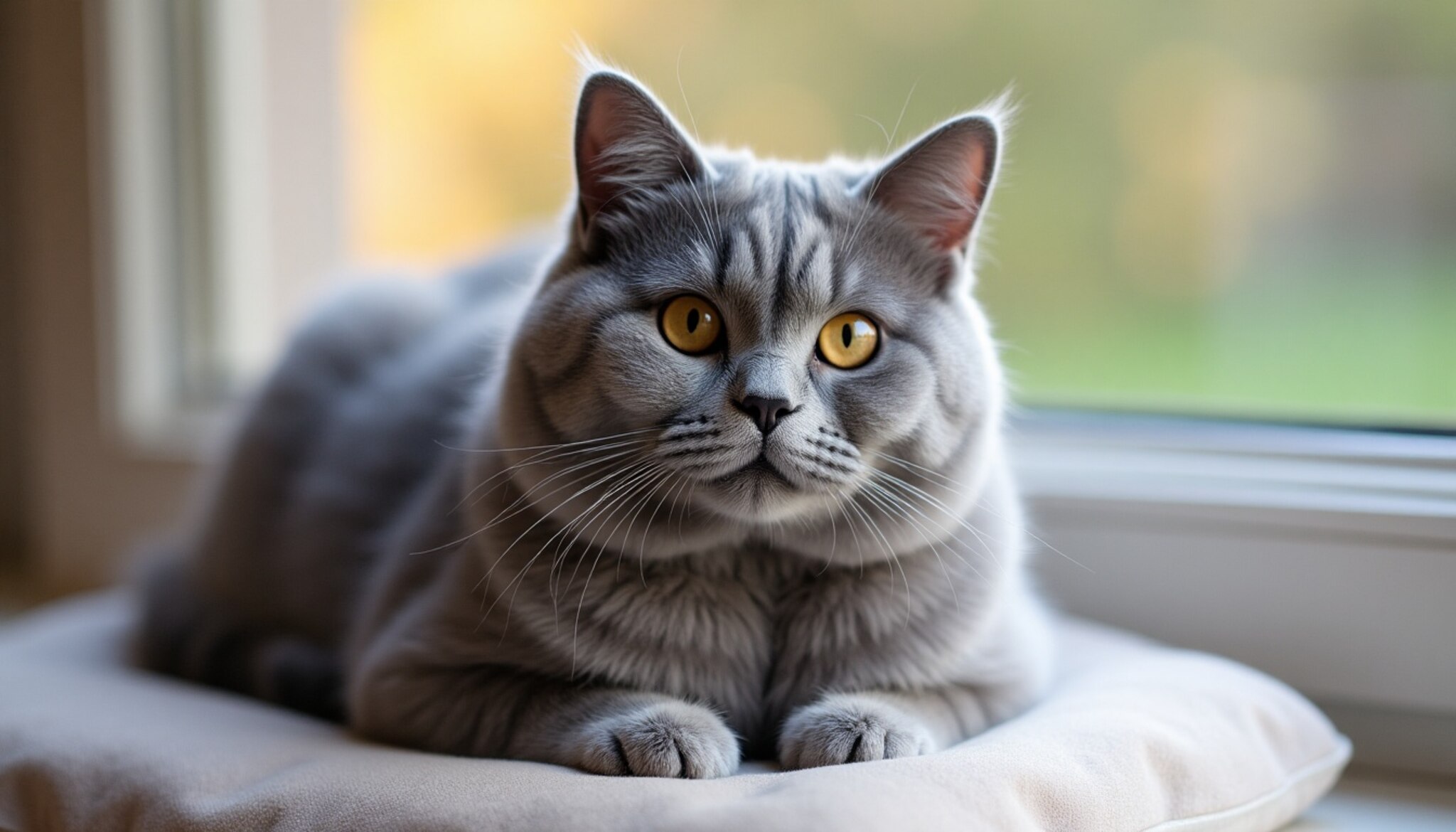 Chăm Sóc Lông Mùa Rụng Cho Mèo Chartreux