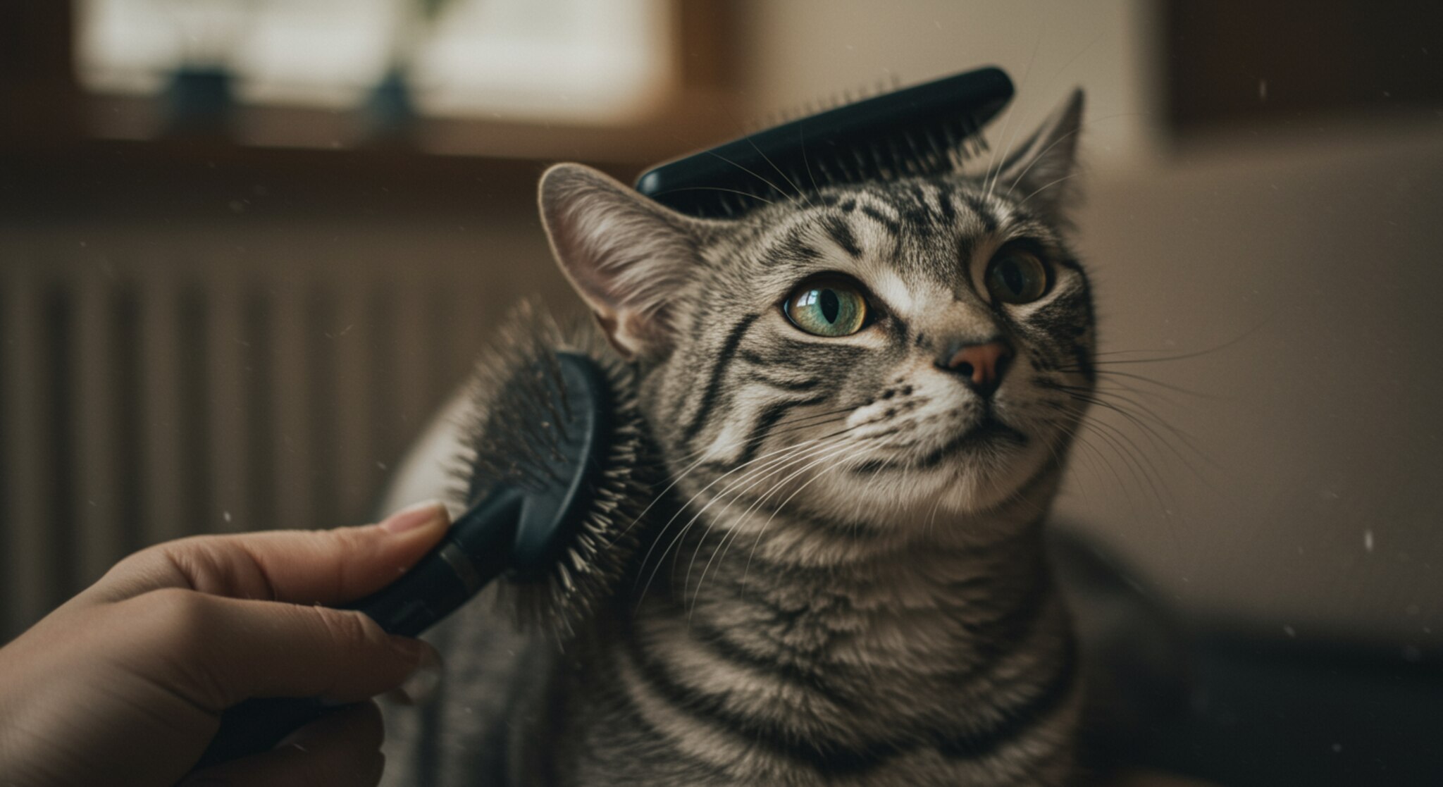 Giúp Mèo American Shorthair Chấp Nhận Việc Chải Lông