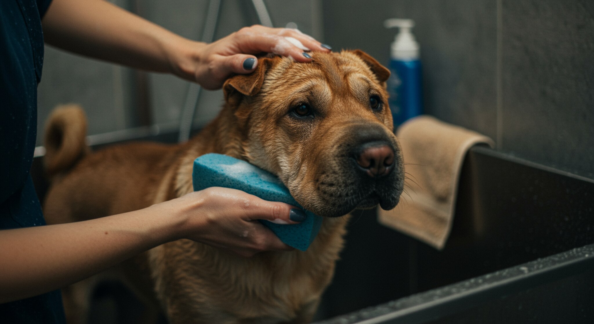 Phòng Ngừa Loét Da Ở Chó Shar Pei Nhờ Vệ Sinh Đúng Cách