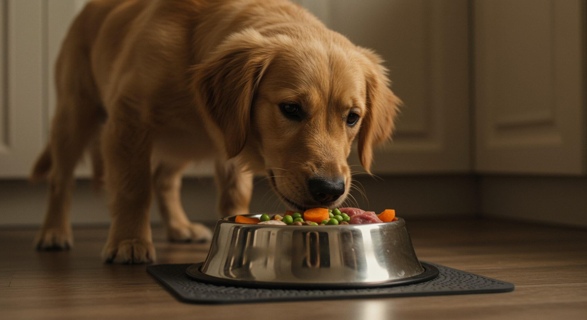 Chế Độ Dinh Dưỡng Cho Chó Golden Retriever Đang Phát Triển