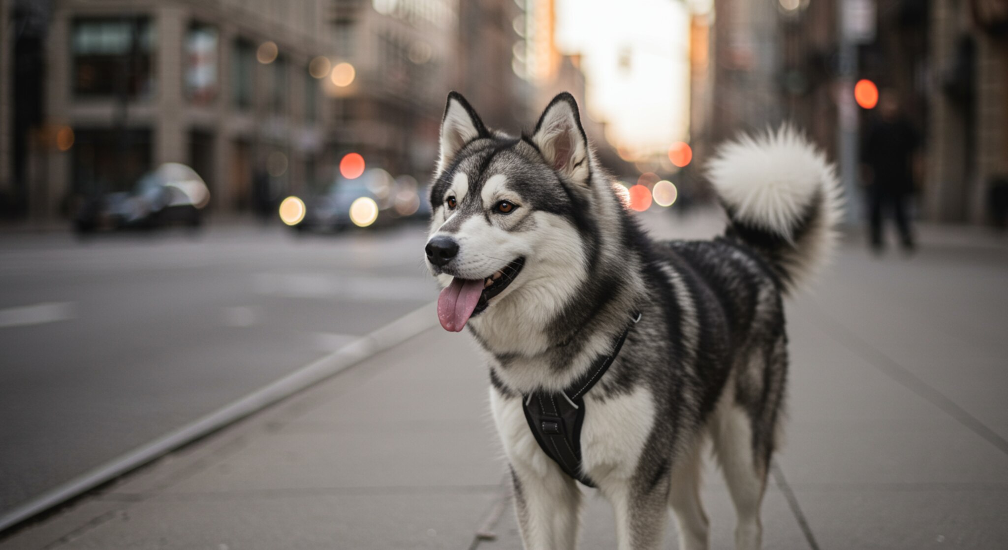 Chó Alaska Có Thể Học Cách Không Kéo Dây Khi Dạo Phố?