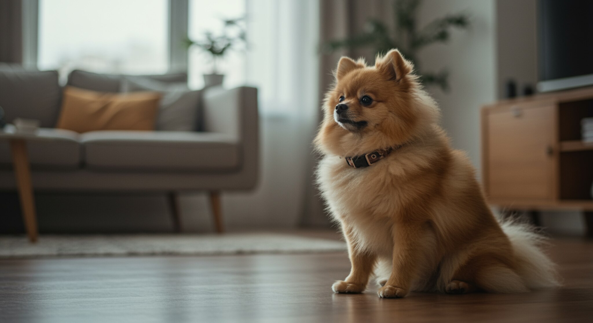Giải Pháp Giúp Chó Pomeranian Giảm Sủa Khi Ở Chung Cư
