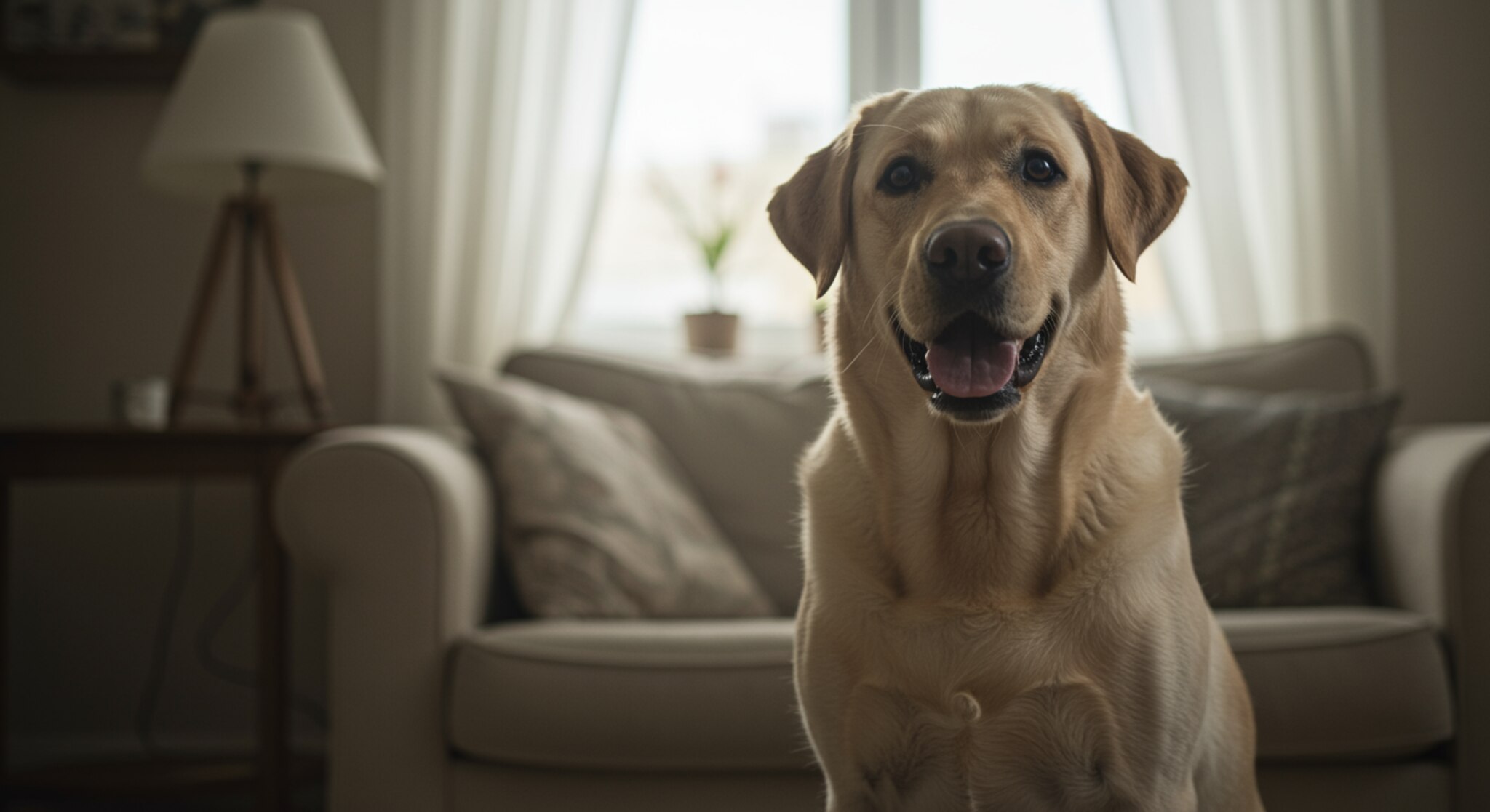 Huấn Luyện Chó Labrador Không Lao Vào Người Khi Vui Mừng