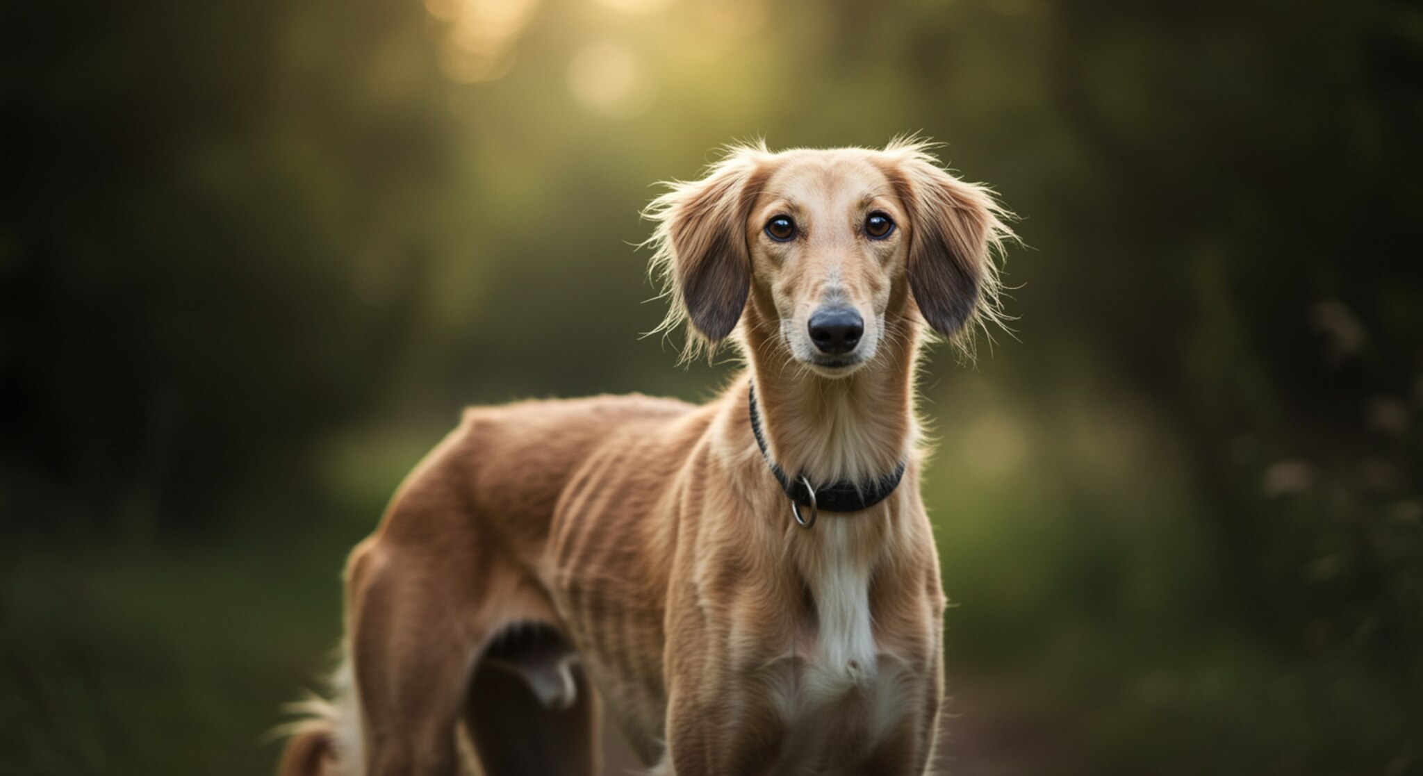 Chó Saluki Và Bài Học Dừng Lại Khi Được Gọi Trong Sân Rộng