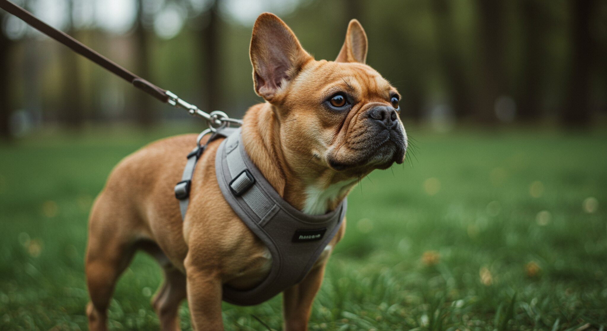 Chó Bull Pháp Và Bài Tập Kiểm Soát Cảm Xúc Khi Đi Dạo