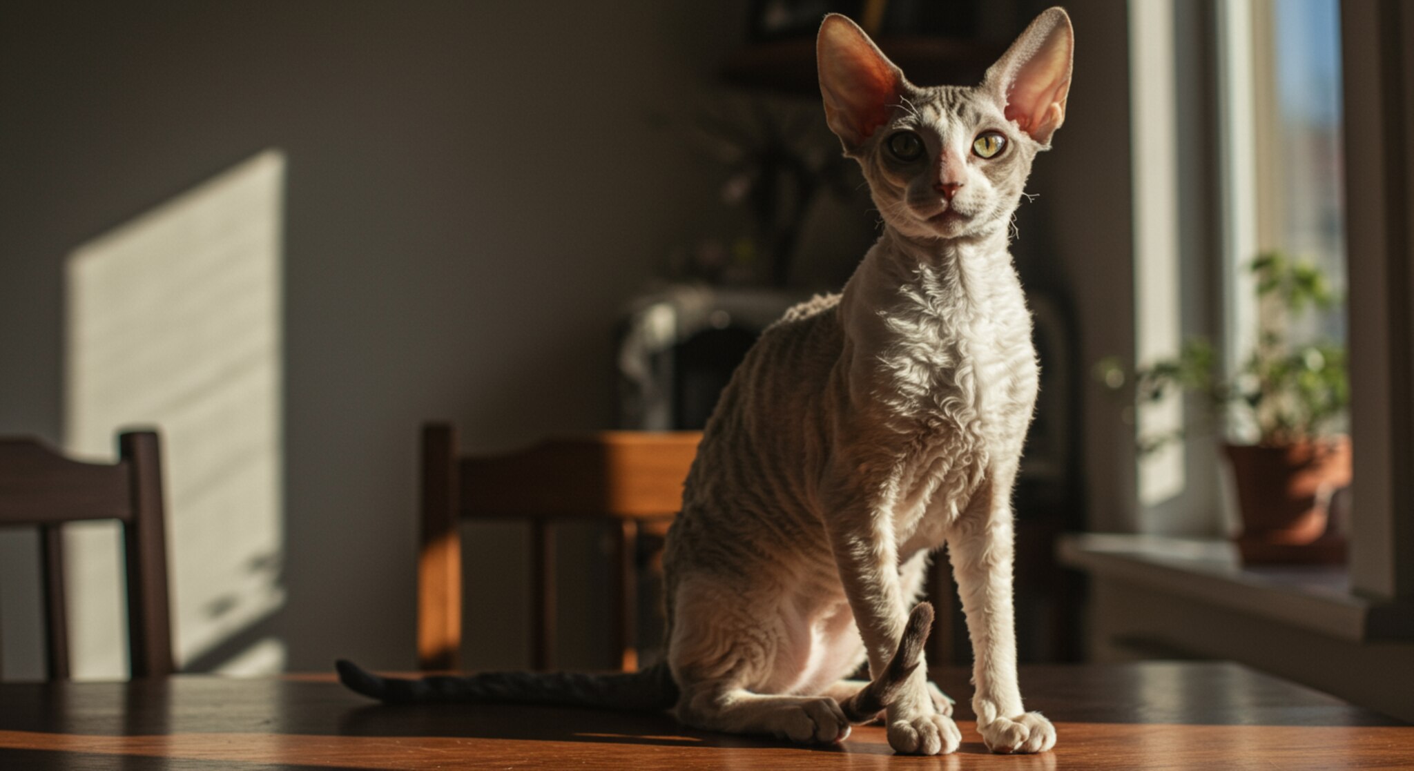 Mèo Cornish Rex Có Phải Là Mèo Bị “Đột Biến Gien”?