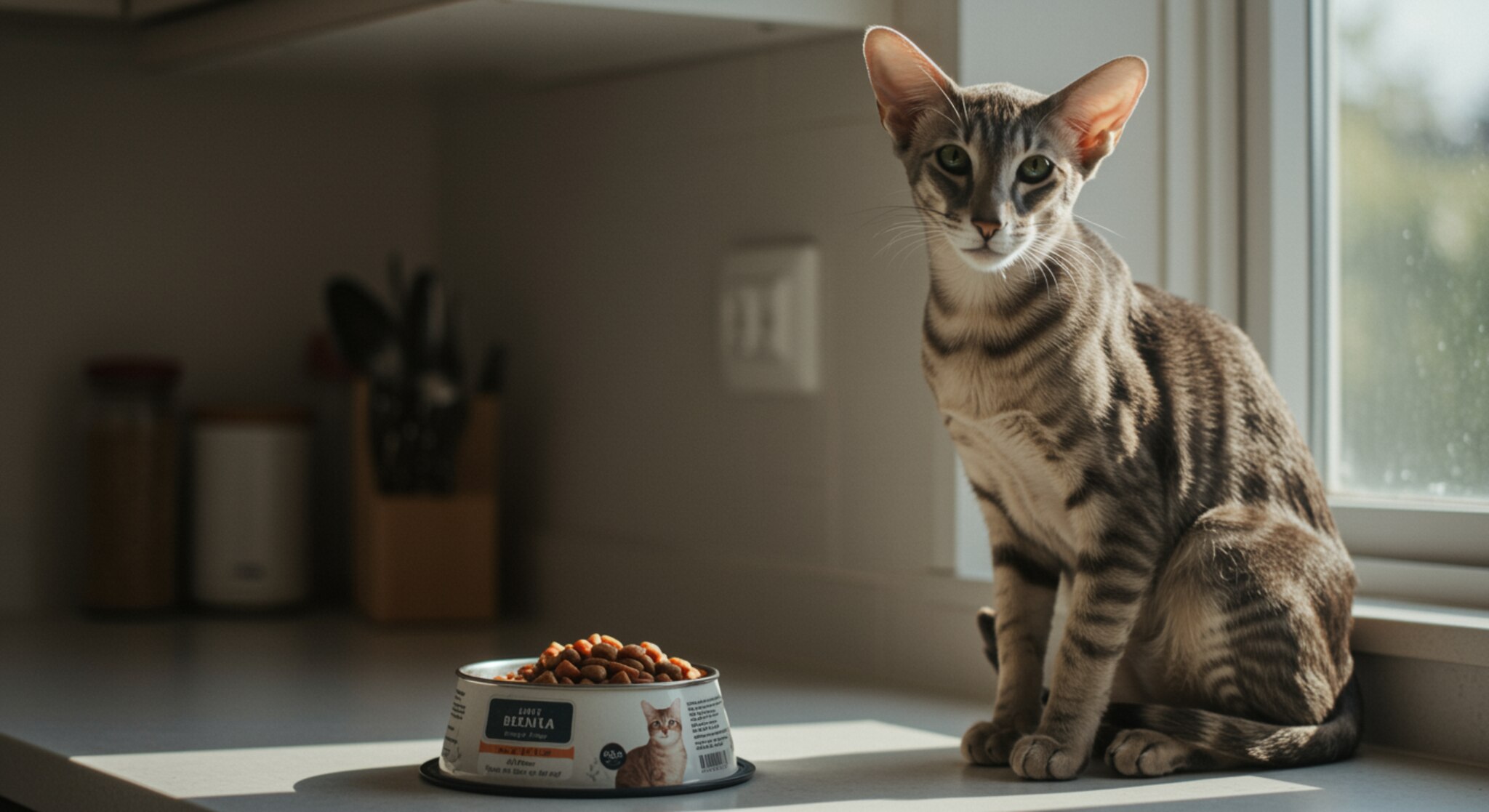 Giữ Mèo Oriental Shorthair Không Gầy Khi Bị Biếng Ăn