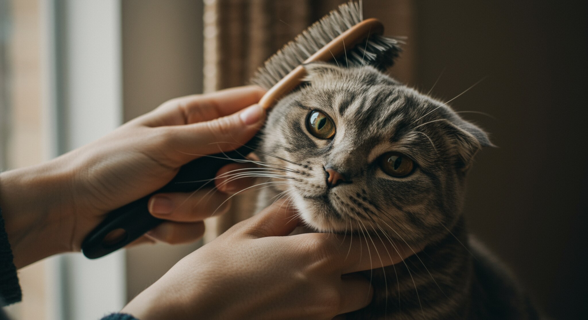Lịch Trình Chải Lông Lý Tưởng Cho Mèo Scottish Fold