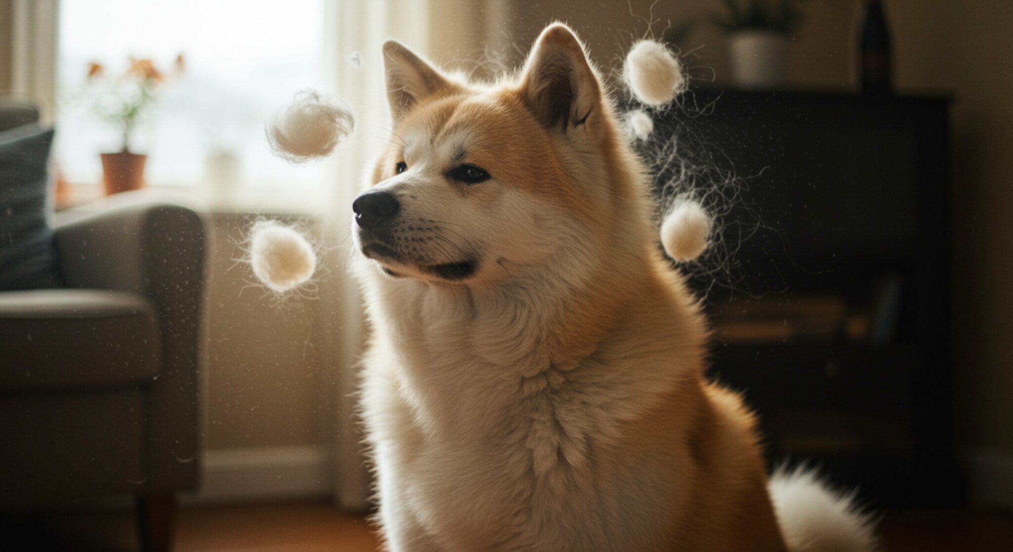 Chó Akita Cần Chải Lông Bao Lâu Một Lần Trong Mùa Rụng?