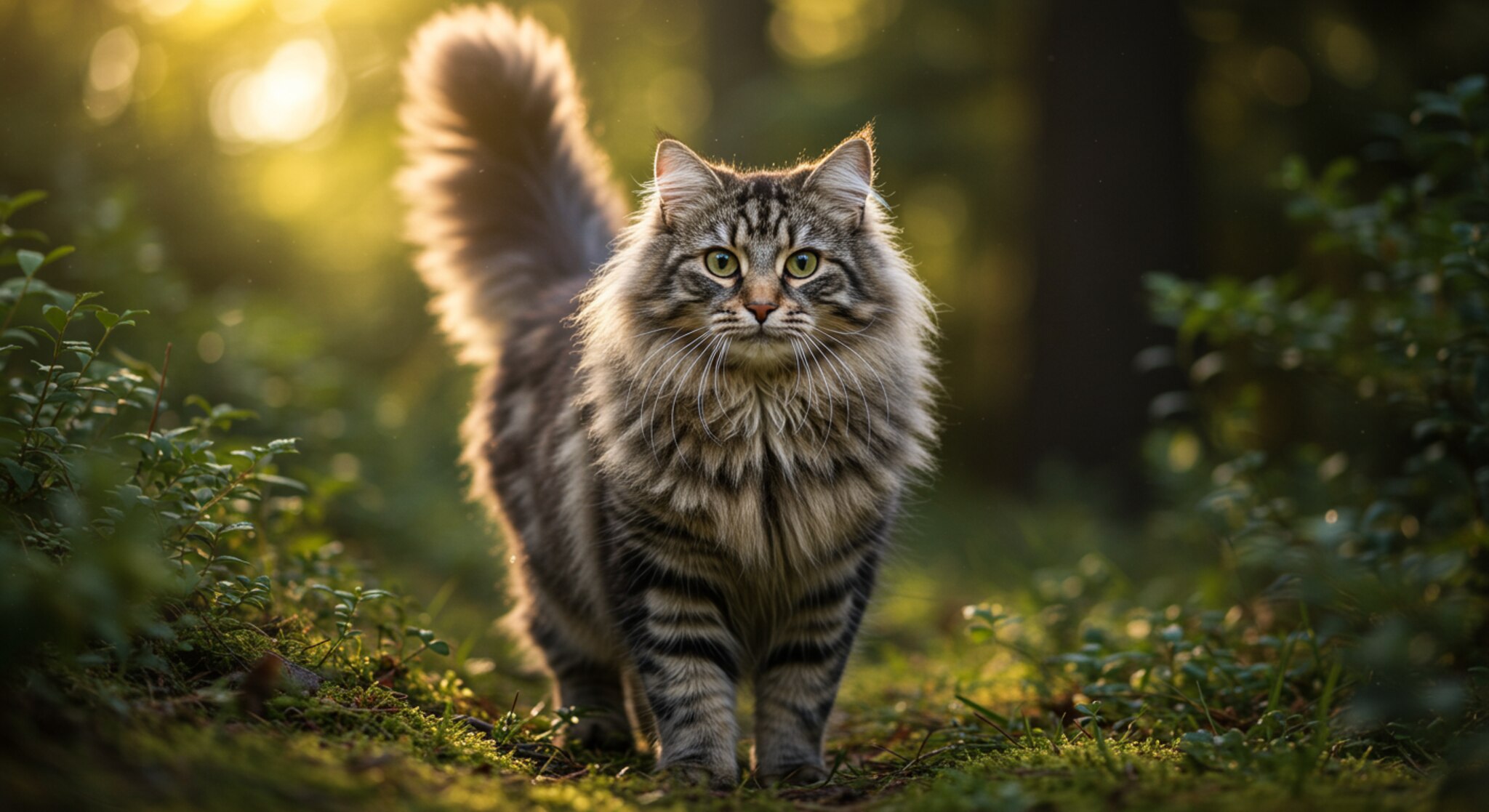 Chăm Sóc Bộ Lông Dài Của Mèo Norwegian Forest Như Thế Nào?