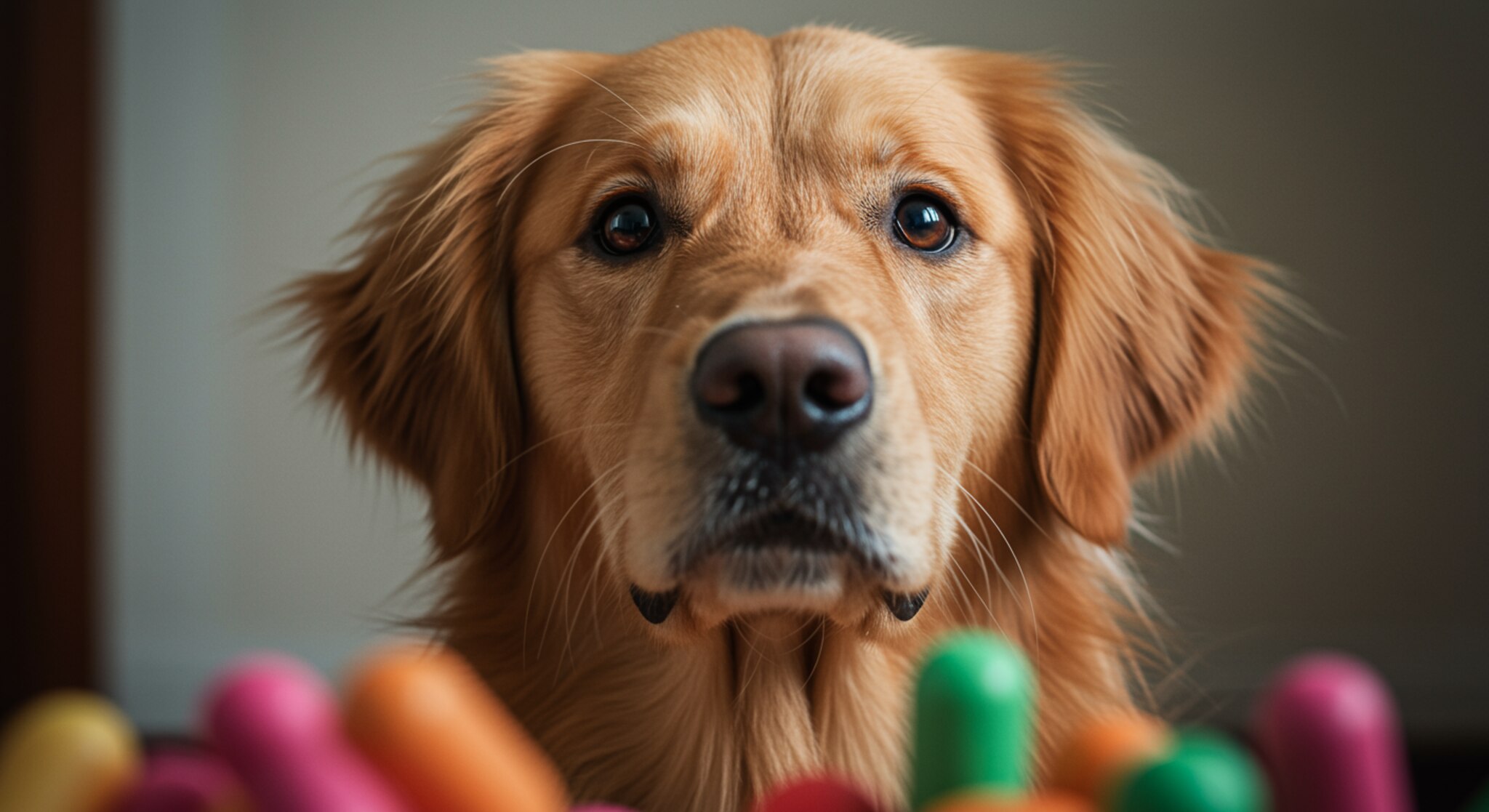 Chó Golden Có Thể Nhận Diện Màu Sắc Như Con Người Không?