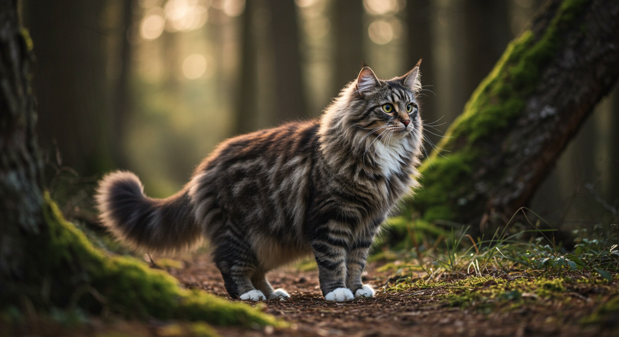 Mèo Norwegian Forest – Mèo Cổ Đại Từ Thần Thoại Bắc Âu