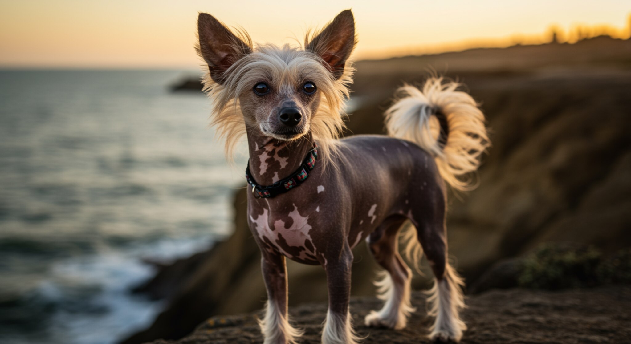 Chó Chinese Crested – Mảnh Mai Nhưng Dũng Cảm
